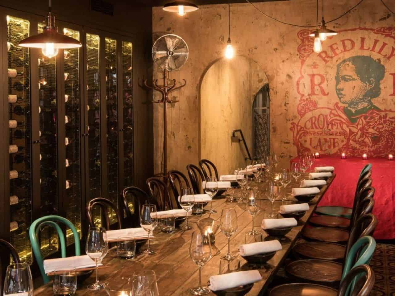 red lantern private dining room